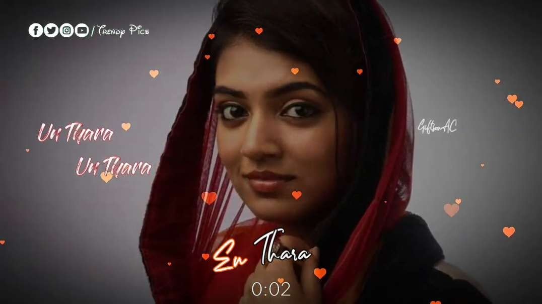 En Thara En Thara |Tamil WhatsApp Status - Nazriya