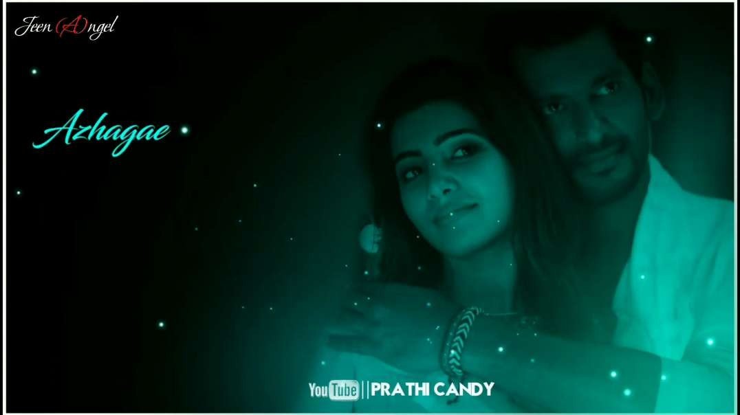 Tamil Romantic Love Status Video | Azhagae Olivizhum Song WhatsApp Status Video