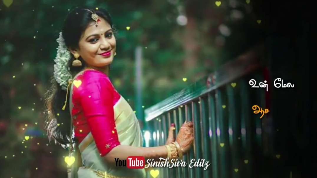 Unmelaa asaivachu female status | whatsapp status Video