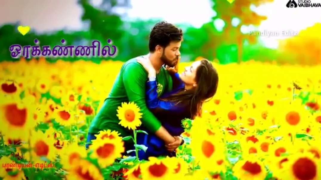 ஓரக்கண்ணில் நீ.. பார்த்தா.Tamil Status Songs
