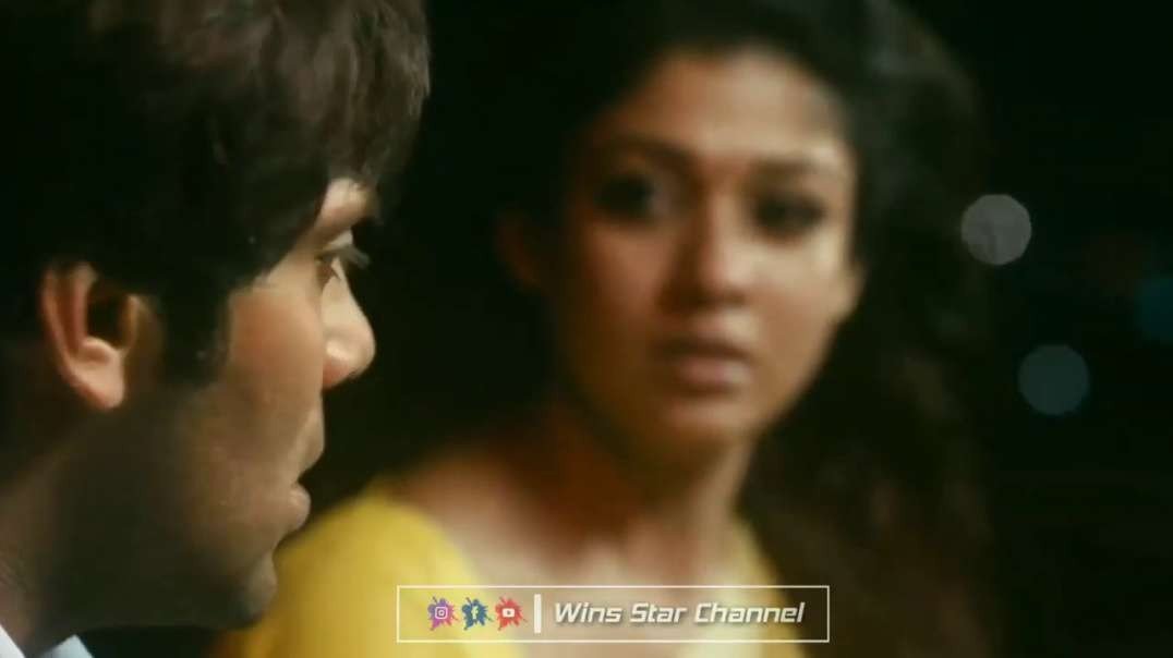 Tamil WhatsApp Status | Poo Uravey  Raja Rani Movie Version Without Lyrics  | Nayanthara Arya