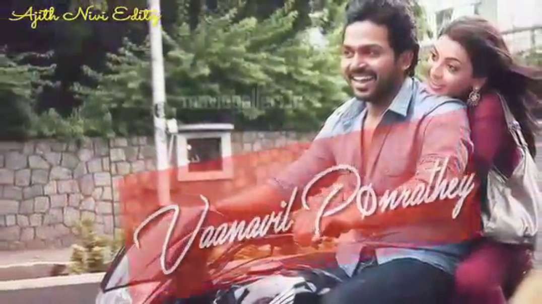 ⁣Kannoram Kadhal Vandhaal song | Romantic Love Whatsapp Status | Karthi song status