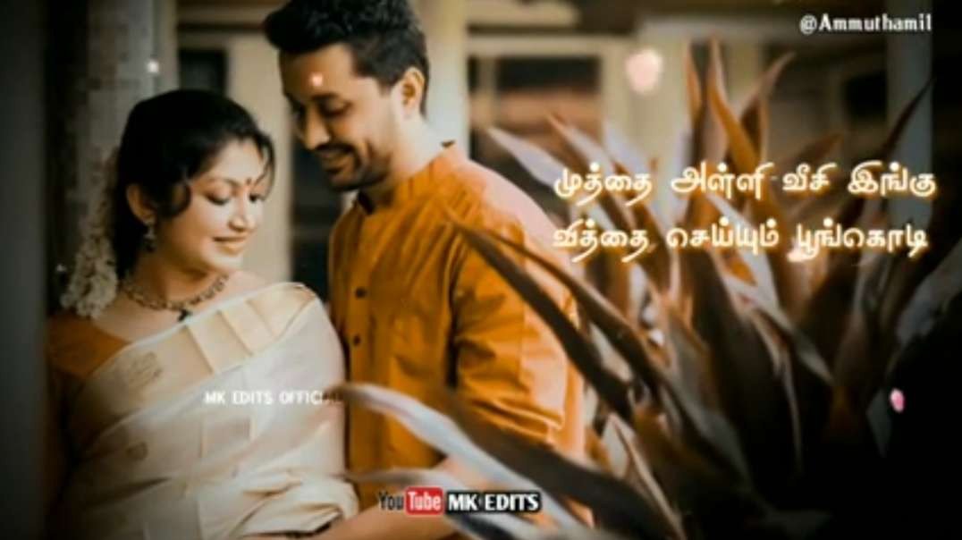 Meenamma Meenamma Kangal Meenamma Song || Tamil WhatsaApp love status video